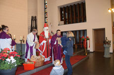 Der heilige Nikolaus in "Heilig Kreuz" Zierenberg